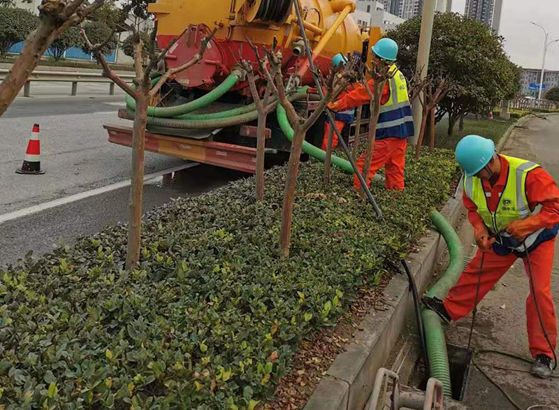 张北市政管道清淤
